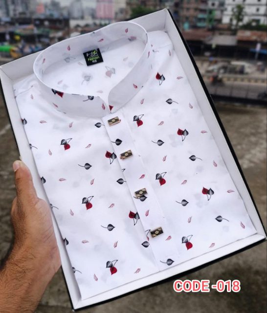 কটন কাপড়ের মধ্যে ডিজিটাল প্রিন্ট(Code-018)