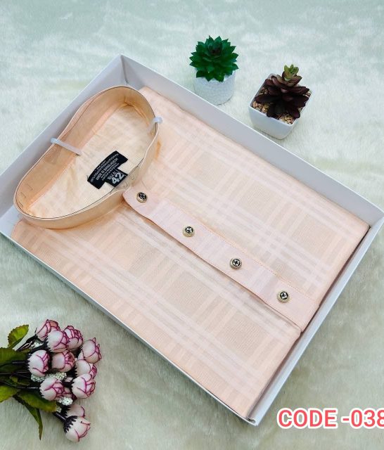 জামদানি সুতি কাপড়ের পাঞ্জাবি